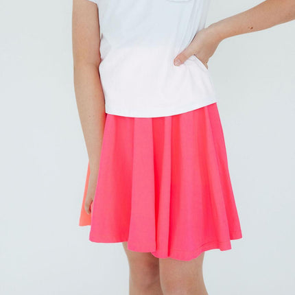 Neon Pink Twirl Skort