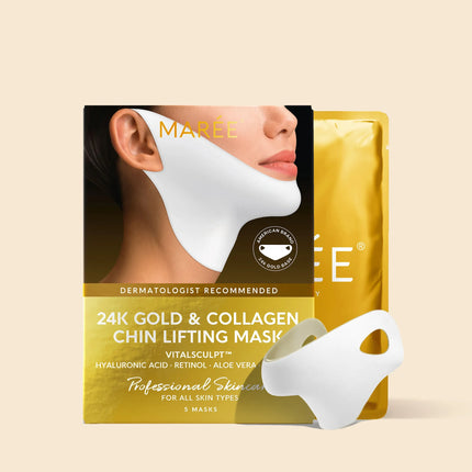 24K Gold Chin & Jawline Lifting Mask - Dashing Nova