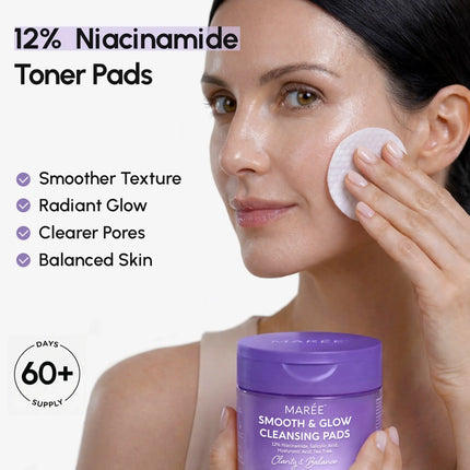12% Niacinamide Smooth & Glow Pads - Dashing Nova
