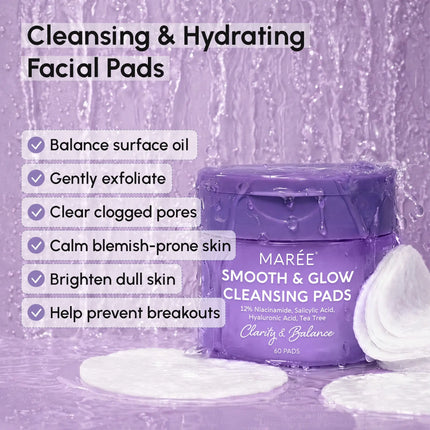 12% Niacinamide Smooth & Glow Pads - Dashing Nova
