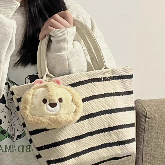 small tote bag for women, shoulder hobo purse small canvas tote bag beige - Dashing Nova