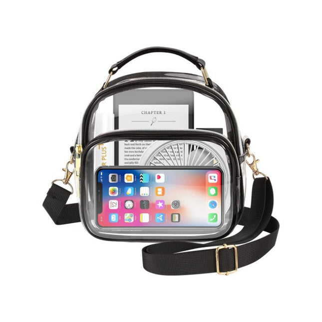 Transparent Small Crossbody Purse - Stylish Women's Shoulder Crossbody Bag with Convenient Capacity - Dashing Nova