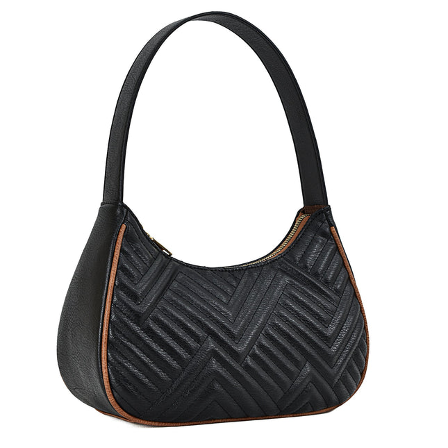 Quilted embroidered plaid armpit women's bags, women's hobo bags, small hobo bags for women, Dashing Nova