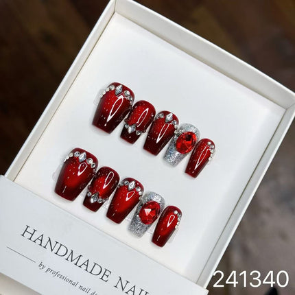 1029- Handmade press on nails fake nails removable