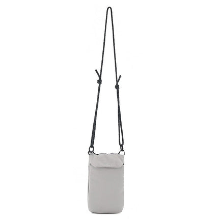 Portable mobile phone bag unisex, multi-functional large-capacity Crossbody bag, casual simple shoulder small crossbody bag