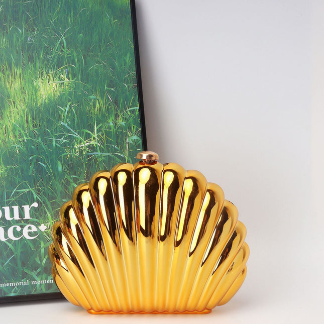 Shell Box Bag, Clutch Purse, Dinner Purse evening Clutch Purse Party, Prom Bag, Party Purse, Dashing Nova