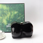 Black with inner lining