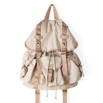 Casual Backpack Female, Design Large Capacity Commuter Canvas backpack purse, Lightweight Travel Backpack