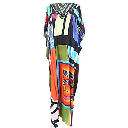 Bohemian Beach Robe ¨C Sexy Loose-Fit Bikini Cover-Up, Vacation Sun Protection Kimono