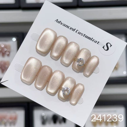1029- Handmade press on nails fake nails removable