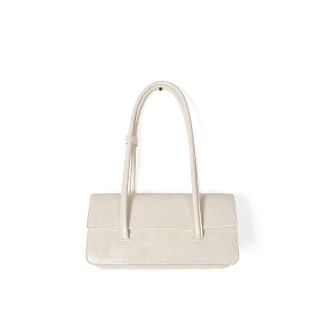 Design oil wax leather shoulder armpit bag, stylish tote bag, top handle purse for women - Dashing Nova