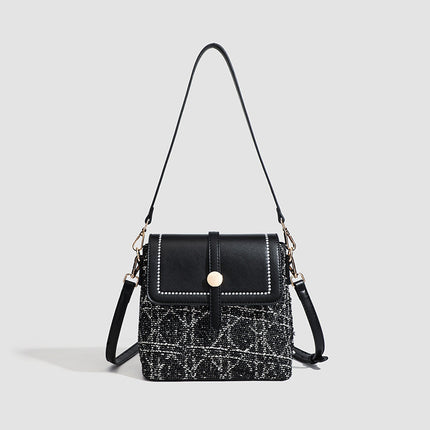 Elegant Small Square Bag - Stylish Women's Spring Shoulder Crossbody Bag with Sophisticated Design hobo