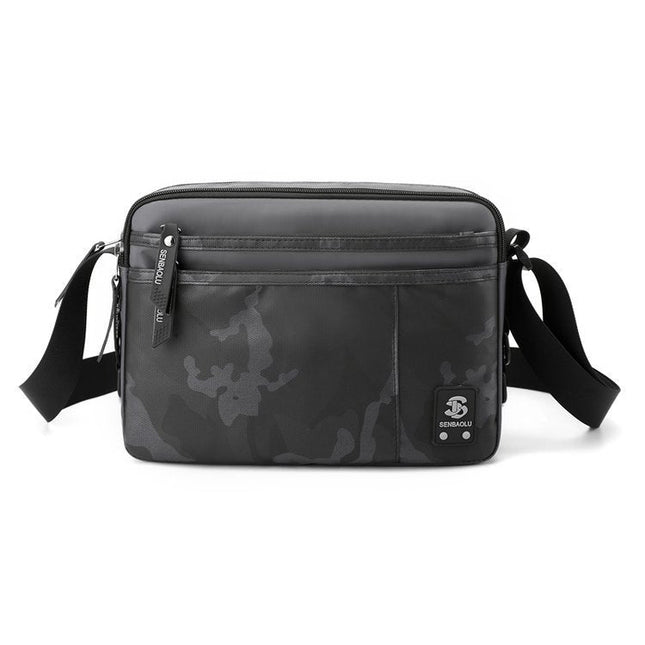 Men's lightweight crossbody bag, small shoulder bag business, casual simple travel bag small, men's small Crossbody bag square - Dashing Nova
