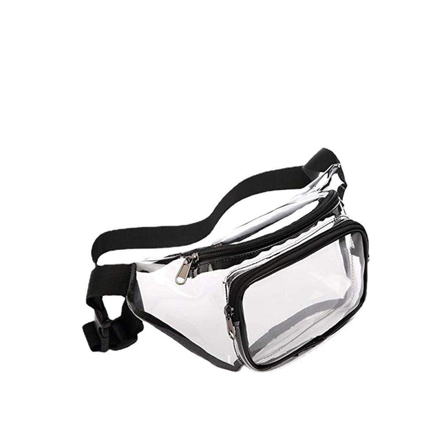 PVC Transparent Bag – Premium Sports Fanny Pack, Waterproof Waist Bag for Outdoor Activities, Rafting Fitness Chest Bag, Travel Portable Belt Bag - Dashing Nova