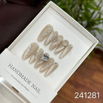 1029- Handmade press on nails fake nails removable