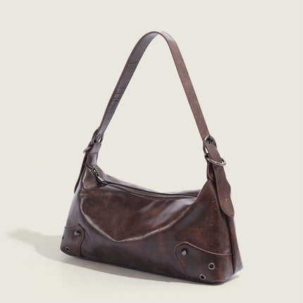 Design female small hobo bag, autumn and winter armpit bag, versatile shoulder crossbody bag female