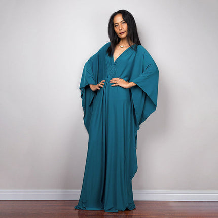 Center-Knit Beach Dress ¨C Loose Vacation Robe, Bikini Sun Protection Cover-Up for Women