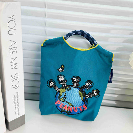 Leisure bag women's summer light cloth bag, large capacity shoulder tote bag, class commuter shoulder bag