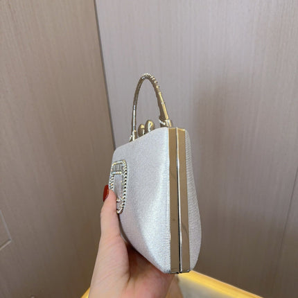 Gold Clutch Silver Clutch Purses Ladies Evening bag Party Dinner Bag
