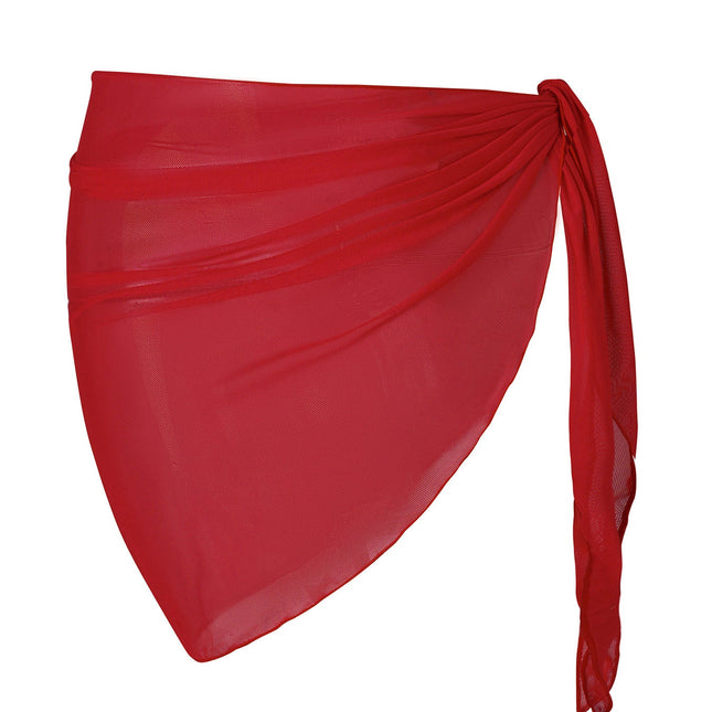 Vacation Loose Casual Bikini Beach Apron Gradient Color Multiple Colors