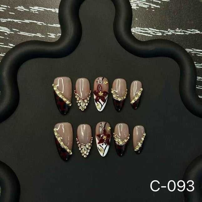 Press on Nails 3D Carved Babes
