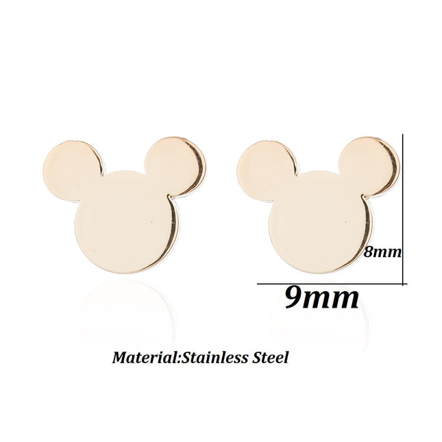 Mini Star Moon Heart Ear Studs - Dashing Nova