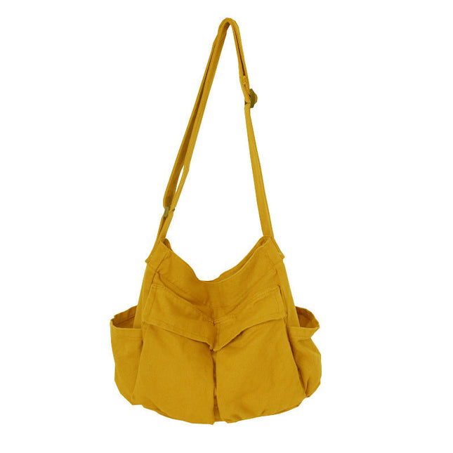 Retro Tooling Women's Shoulder Bag - Stylish Crossbody Canvas Bag with Large Capacity for Everyday Street Leisure - Dashing Nova