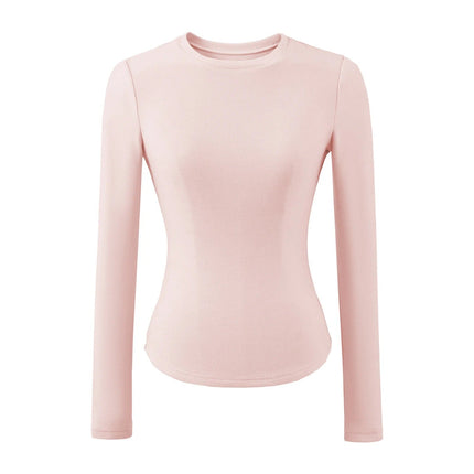 Hourglass Waist Long Sleeve T-Shirt