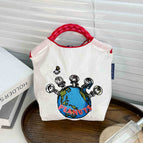 White Snoopy Earth mini / MINI