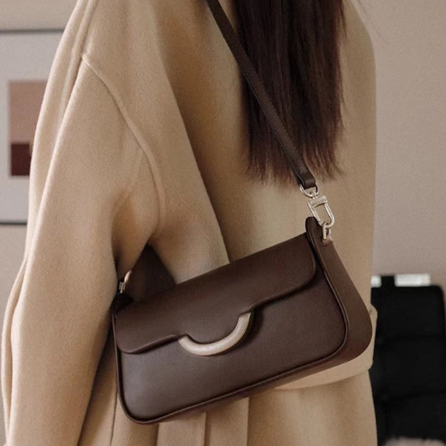 Simple small square bag, commuter small shoulder bag, shoulder crossbody bag small - Dashing Nova