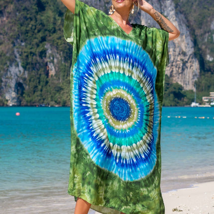 Bohemian Beach Robe ¨C Sexy Loose-Fit Bikini Cover-Up, Vacation Sun Protection Kimono