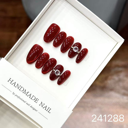 1029- Handmade press on nails fake nails removable