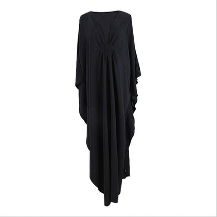 Center-Knit Beach Dress ¨C Loose Vacation Robe, Bikini Sun Protection Cover-Up for Women