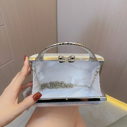 Gold Clutch Silver Clutch Purses Ladies Evening bag Party Dinner Bag