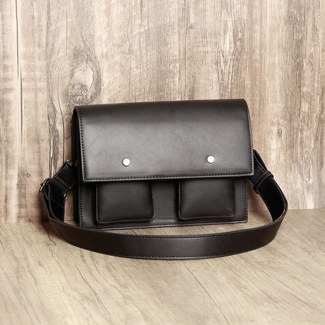 Small crossbody bag for men, stylish simple retro small square bag, shoulder crossbody bag for men - Dashing Nova