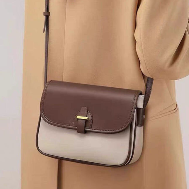 Contrast color commuter crossbody bag women, summer small square bag, simple and versatile shoulder crossbody bag - Dashing Nova