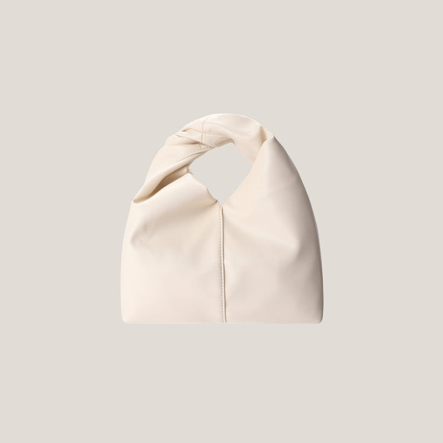 Summer cloud bag, women's armpit bag, Tote handbag small, pleated soft leather tote bag - Dashing Nova