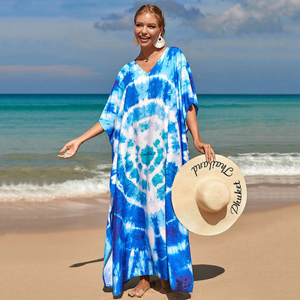 Bohemian Beach Robe ¨C Sexy Loose-Fit Bikini Cover-Up, Vacation Sun Protection Kimono