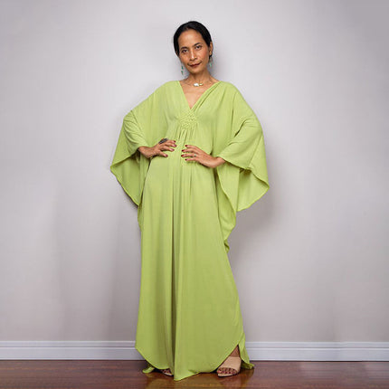 Center-Knit Beach Dress ¨C Loose Vacation Robe, Bikini Sun Protection Cover-Up for Women