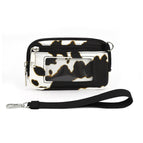 Cow black and white brown