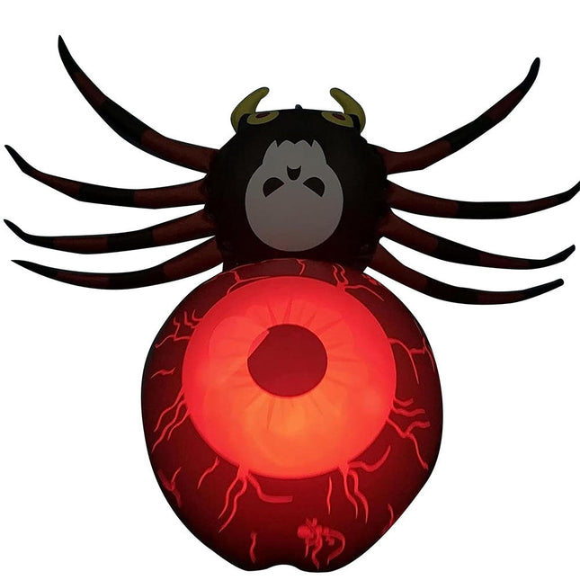 PVC inflatable spider LED luminous inflatable spider Halloween luminous inflatable decorative ornament - Dashing Nova