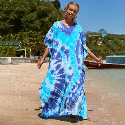 Bohemian Beach Robe ¨C Sexy Loose-Fit Bikini Cover-Up, Vacation Sun Protection Kimono