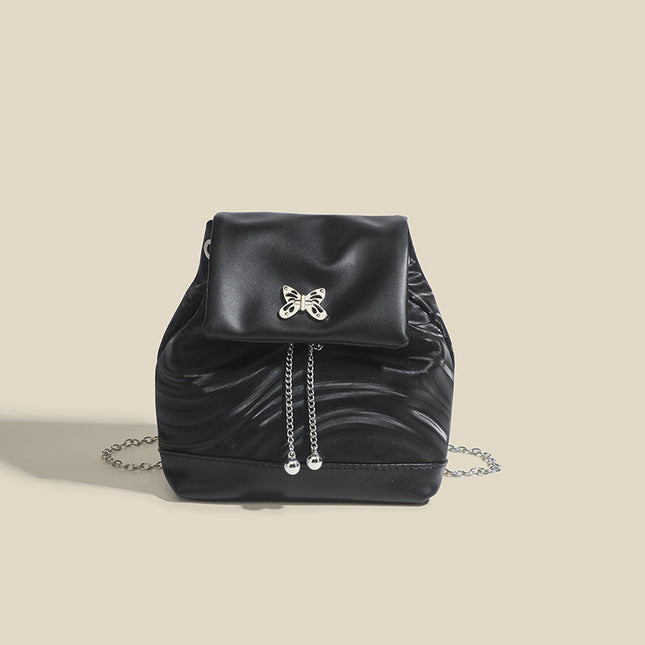 Mini chain backpack, bag women's summer fashion backpack, student backpack purse - Dashing Nova