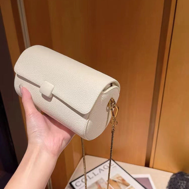 Small crossbody fashion chain bag, women's bag soft leather pillow bag, shoulder crossbody bag - Dashing Nova