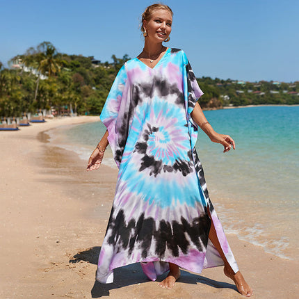 Bohemian Beach Robe ¨C Sexy Loose-Fit Bikini Cover-Up, Vacation Sun Protection Kimono