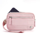 Pink quilted