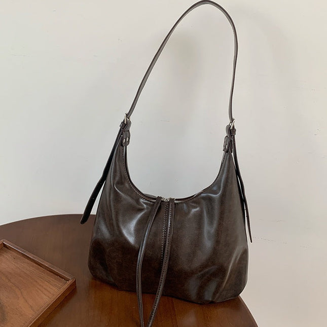 Retro Underarm Bag, Women's Autumn and Winter Fashion Tote Bag, Large Capacity Crossbody Bag - Dashing Nova