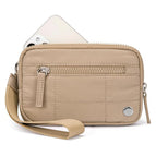 Khaki quilting