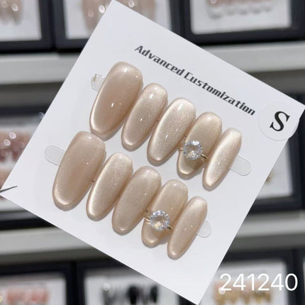 1029- Handmade press on nails fake nails removable
