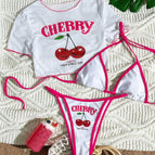 White + Rose Red Edge / XL